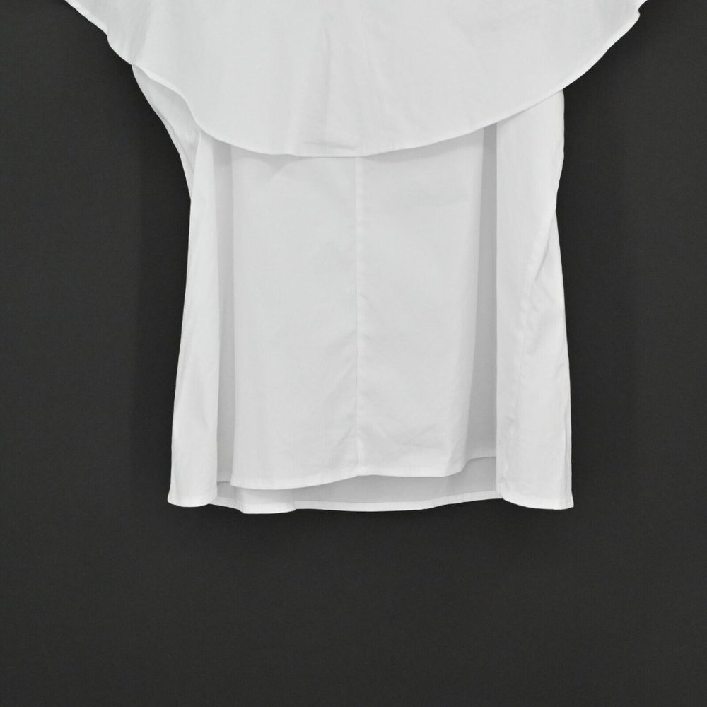 Theory White Ruffle Cami Top - Picture 7 of 9